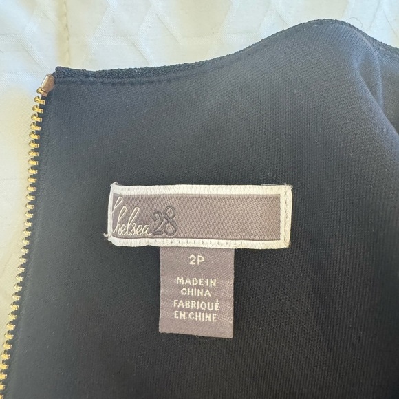 Chelsea28 Black Ruffled Mini Dress - Picture 2 of 3